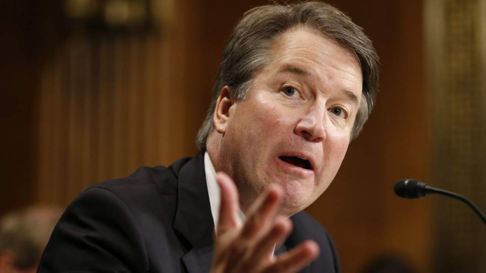 Brett Kavanaugh Senate Committee Advances Nomination Amid Turmoil Bbc News 