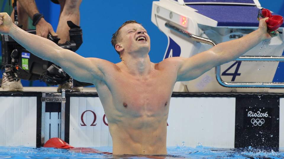 Rio 2016 Adam Peaty wins Olympic swimming gold Live BBC Sport