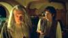 Сцена из фильма «Властелин колец: Братство кольца» с Яном МакКелленом в роли Гэндальфа и Элайджей Вудом в роли Фродо