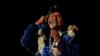 Президент Боливии Эво Моралес выступает во время заключительного митинга кампании в Эль-Альто