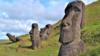 Остров Пасхи, Рапа-Нуи: Моаи, типичные статуи с острова Пасхи, монолитные человеческие фигуры