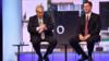 Борис Джонсон и Джереми Хант на дебатах руководителей BBC