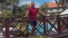 Роберт Крэнстон на отдыхе в Доминиканской Республике