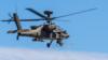 Вертолет американской армии Apache