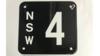 Номерной знак штата Новый Южный Уэльс NSW 4