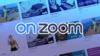 Логотип OnZoom расположен на фоне ряда собственных классов на своем веб-сайте