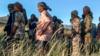 Амхарские ополченцы, которые сражаются вместе с федеральными и региональными силами против северного региона Тыграй,