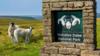 Знак национального парка Йоркшир-Дейлс