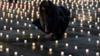 Активисты зажгли почти 5000 свечей в память о людях, умерших от коронавируса в Швейцарии, на Бундесплац перед Федеральным дворцом в Берне, Швейцария, 06 декабря 2020 г.