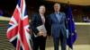 Главные переговорщики по Brexit от Великобритании и ЕС, лорд Фрост и Мишель Барнье