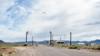 Задние ворота в сверхсекретную военную базу в Неваде, известную как Зона 51