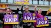 Сторонники UKIP в 2014 году