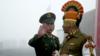 Архивное фото индийско-китайского солдата на границе