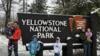 Семья Халм в Йеллоустонском национальном парке.