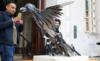 Скульптура птицы "Феникс"