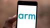 Логотип ARM на телефоне