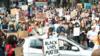 Акция протеста в мэрии Белфаста в связи со смертью Джорджа Флойда