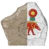 Иллюстрация расписного пиктского камня
