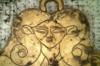Кулон с изображением головы древнеегипетской богини Хатор