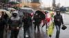 Полиция Беларуси применила водометы против демонстрантов в столице Минска