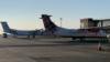 Самолеты Flybe и Loganair в аэропорту Рональдсуэй