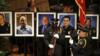 Фотографии пяти павших офицеров