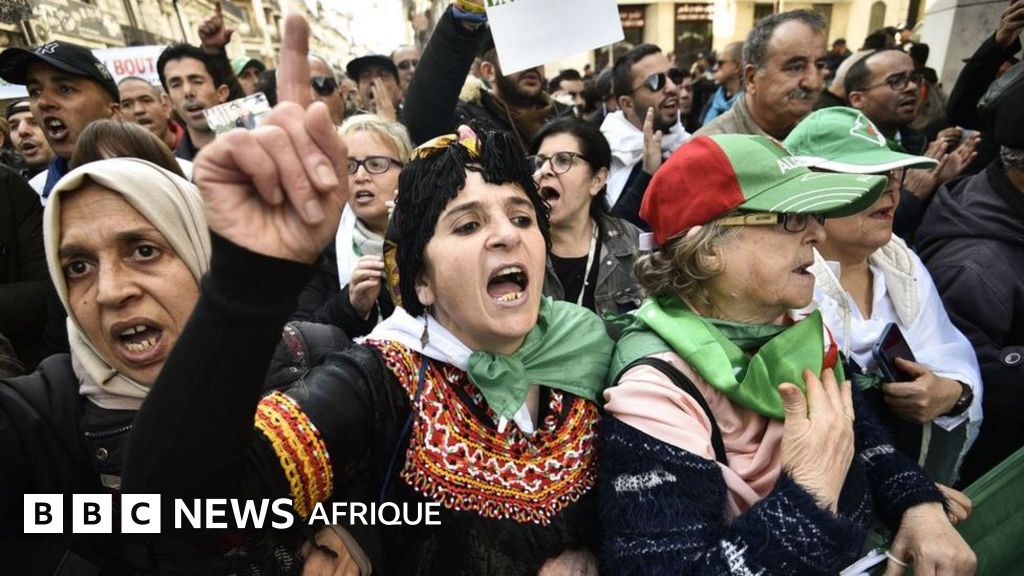 Des manifestants algériens réclament un "changement de régime"