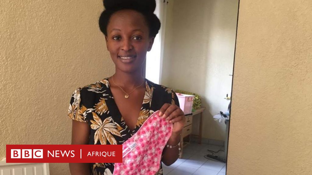 Au Rwanda, une jeune femme fabrique des serviettes hygiéniques abordables - BBC  News Afrique