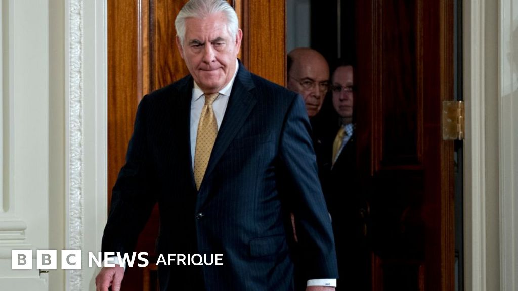 Kenya Tillerson annule son programme BBC News Afrique