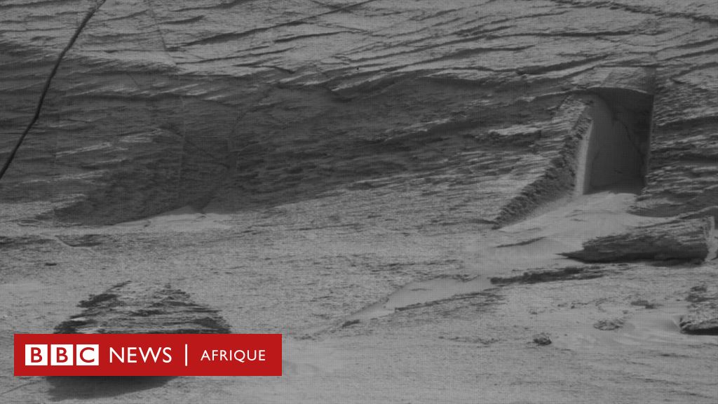 L'explication de la "porte" vue sur une photo de Mars - BBC News Afrique