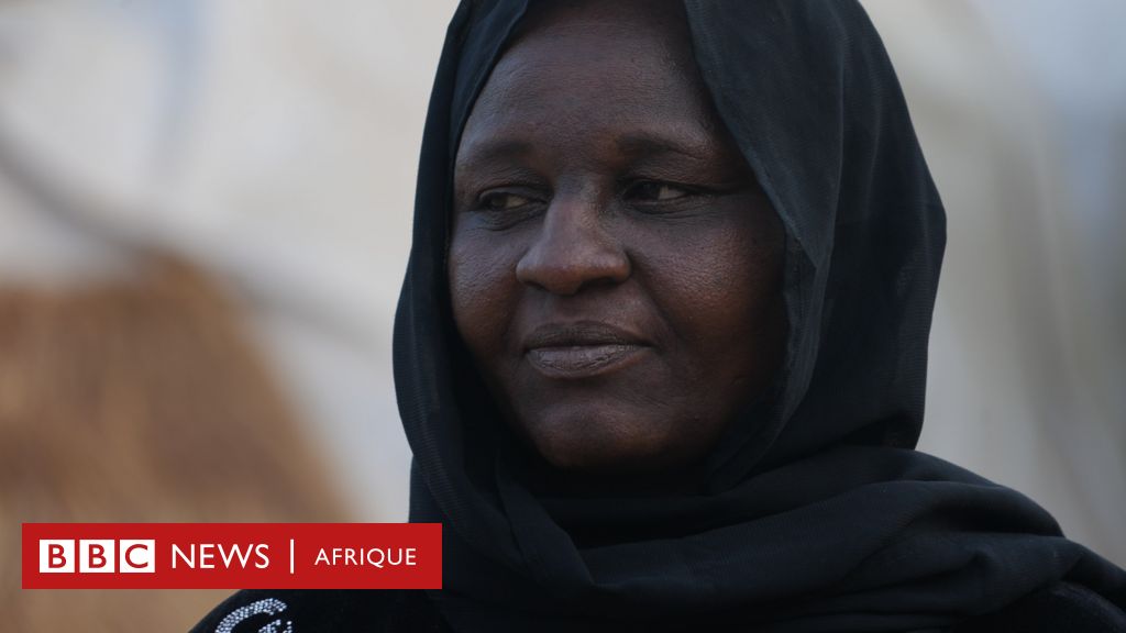 Chad: A Sudanese refugee who shares her room with about twenty people in N’Damena