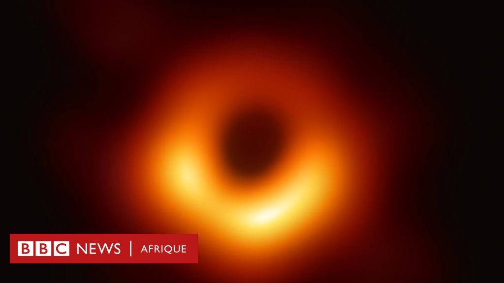 Voie lactée : première image du trou noir monstrueux dans notre galaxie -  BBC News Afrique
