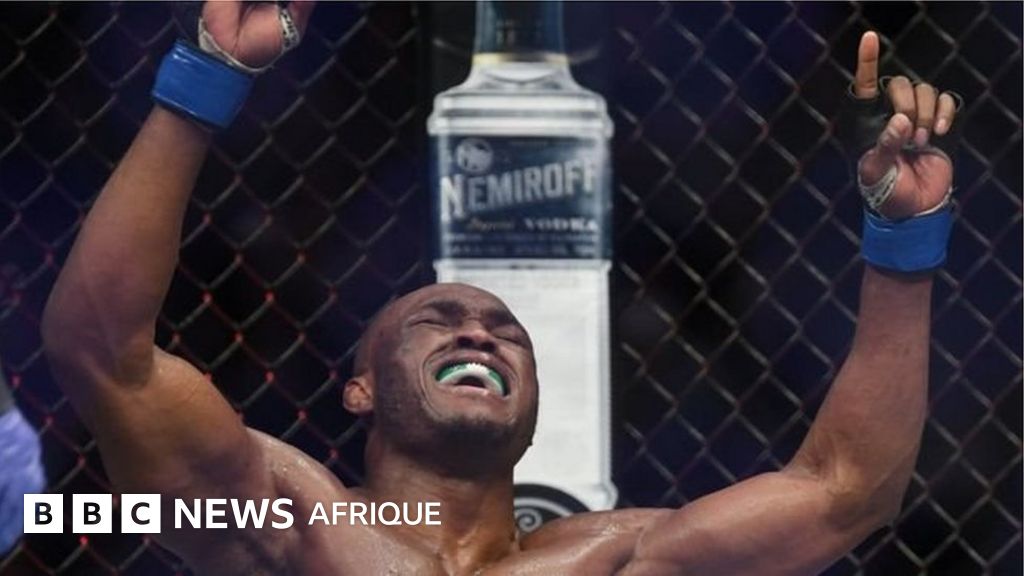 Le Nigerian Kamaru Usman Premier Champion Africain De L Ufc Bbc News Afrique
