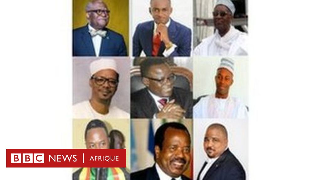 Voici les candidats à la présidentielle au Cameroun BBC News Afrique