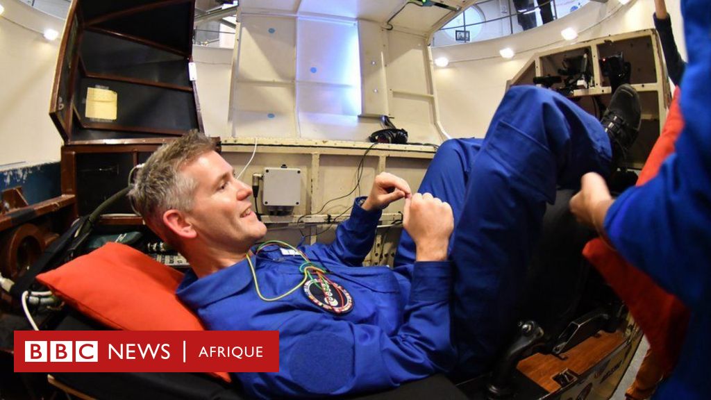 Astronomy: John McFall, a para-astronaut training to become the first disabled person to go into space.