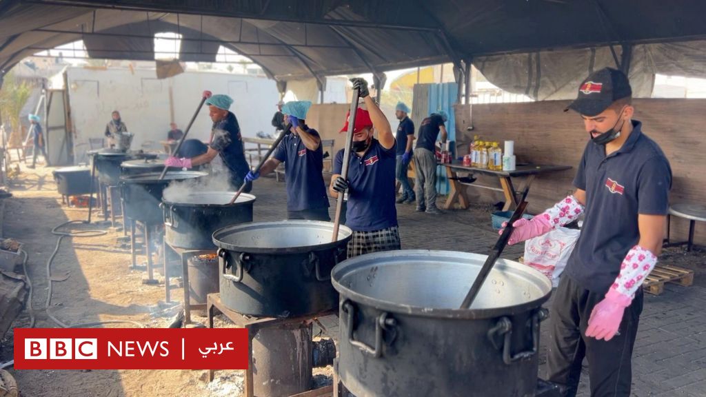 حرب غزة: مطابخ غزة تحذر من نفاد الطعام خلال أيام بعد شهرين من الحصار الإسرائيلي - BBC News عربي