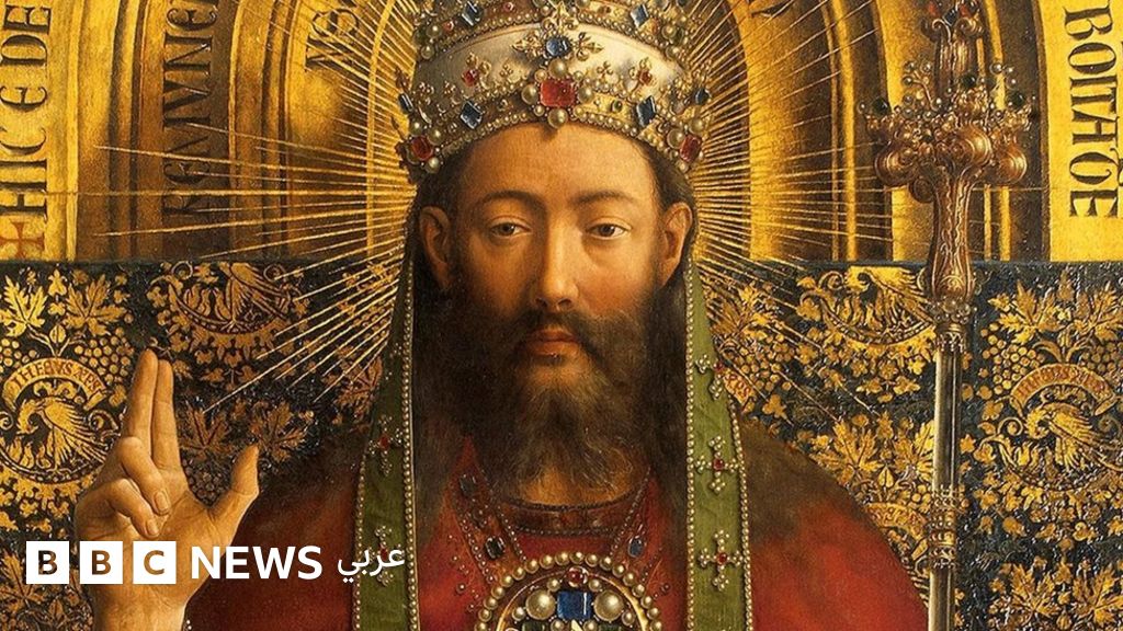 هل هذا هو أول عمل فني يصور الإله الأب Bbc News عربي