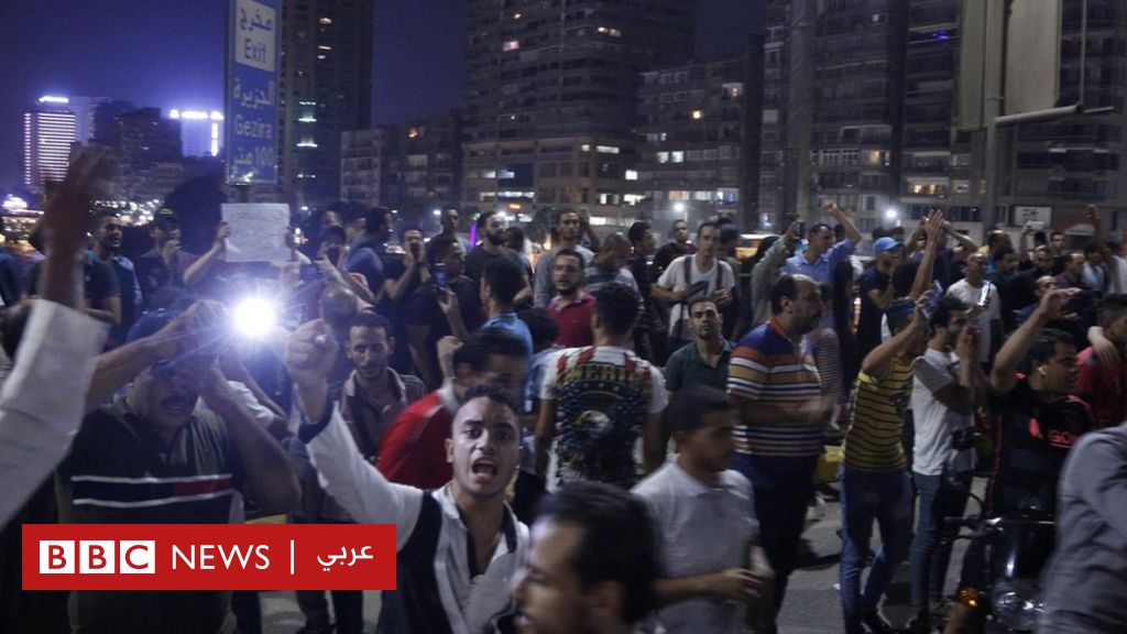 مظاهرات في مصر: محتجون يخرجون لليوم الثاني في مدينة السويس - BBC News Arabic