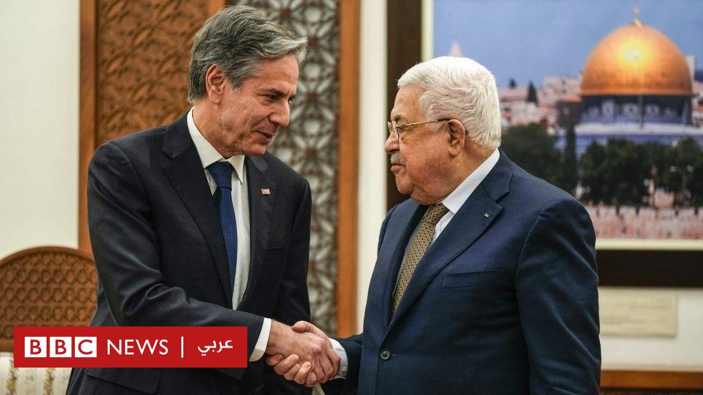 Anthony Blinken: The US Secretary of State meets Mahmoud Abbas in Ramallah and renews his country’s support for the two-state solution