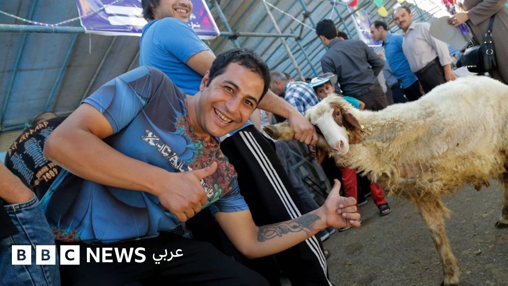 بالصور: الاحتفالات بعيد الأضحى - BBC Arabic