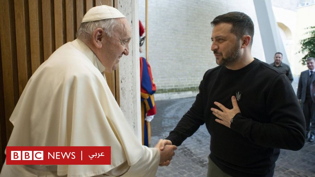 “Pope Francis Prays for Peace in Meeting with Ukrainian President Zelensky in Rome”