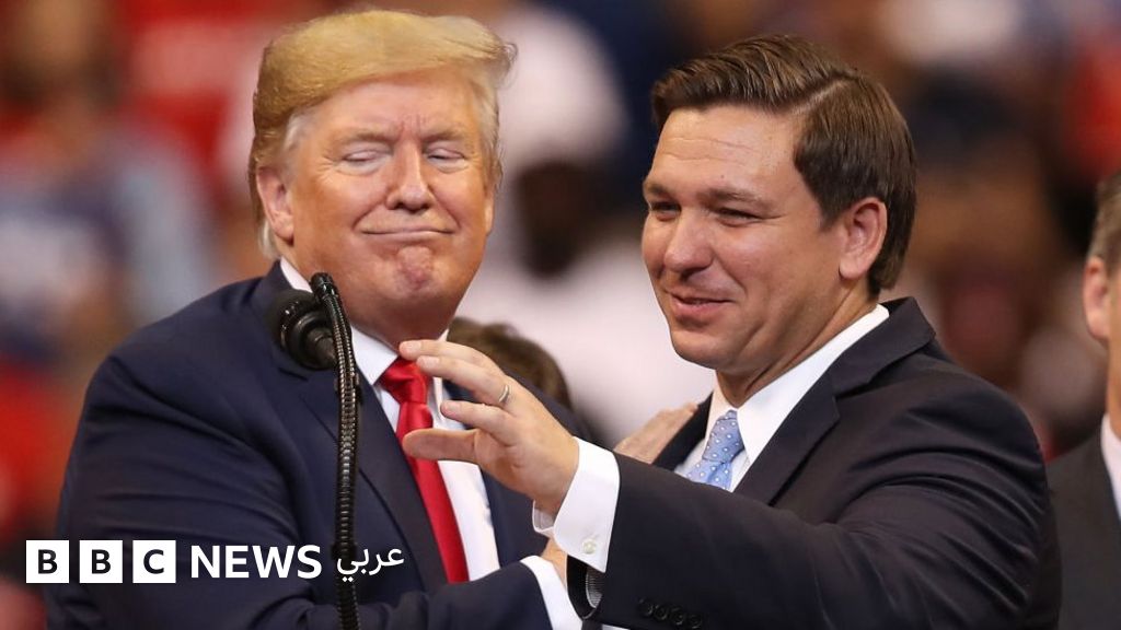 ترامب “يخسر دعم” المحافظين مع صعود نجم رون ديسانتيس – BBC News عربي