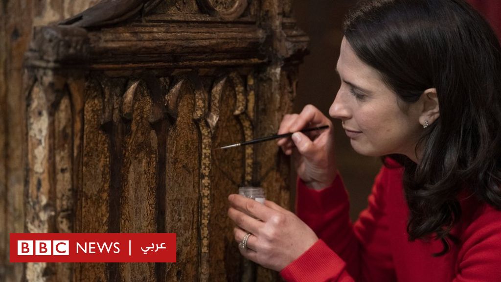 King Charles III: Beginning to restore the coronation chair used since the Middle Ages