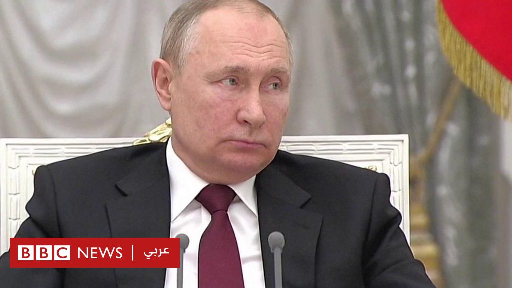 روسيا وأوكرانيا: بوتين يوبخ رئيس المخابرات الروسية في اجتماع أمني