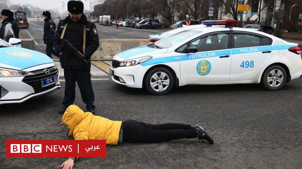 كازاخستان : آلاف المعتقلين وبوتين يقول إن روسيا "لن تسمح بثورات" في البلدان المجاورة