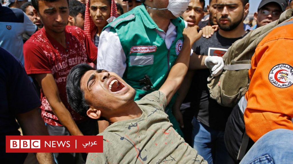 أكثر من 59 قتيلا فلسطينيا برصاص الجيش الإسرائيلي Bbc News عربي