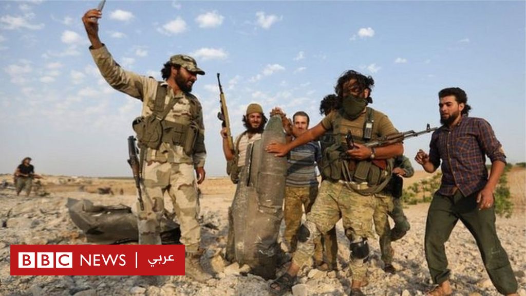 فصائل من المعارضة السورية المسلحة تسقط طائرة تابعة للجيش السوري في إدلب - BBC News Arabic