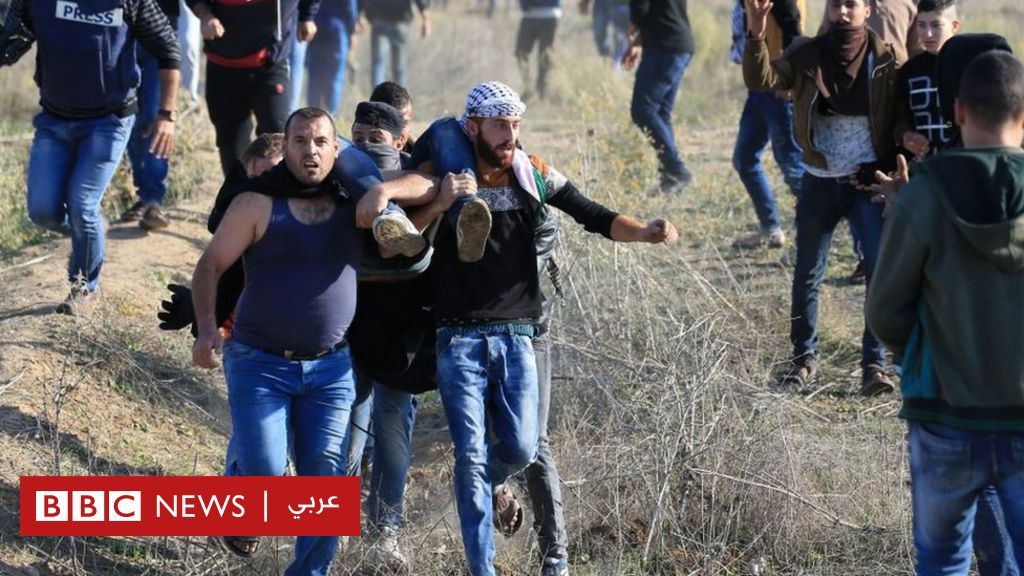 بالفيديو مقتل فلسطيني برصاص جنود إسرائيليين في غزة Bbc News عربي