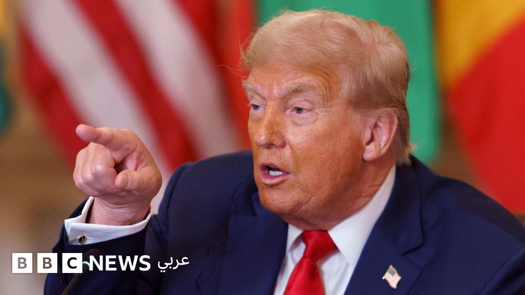الرسوم الجمركية: ترامب يفرض رسوماً على ثلاث دول عربية - BBC News عربي