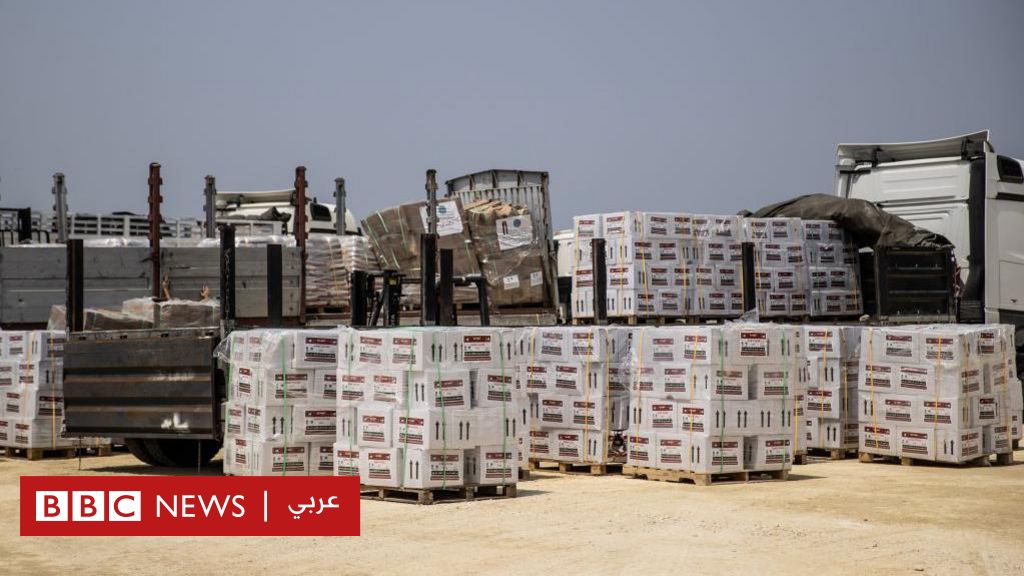 Gaza war: Israeli army announces opening of new route for humanitarian aid to enter Gaza – BBC News Arabic